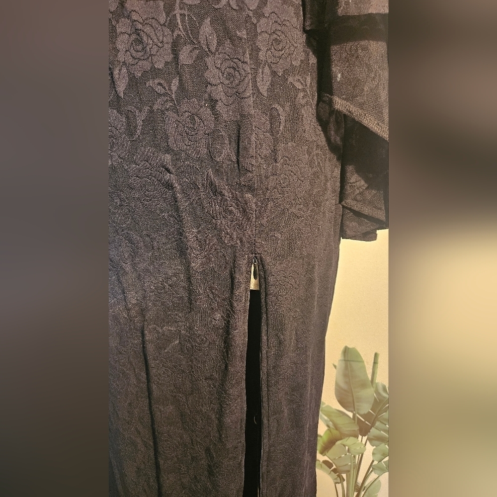 Source Unknown Black Lace Off-Shoulder Dress - Picture 8 of 8